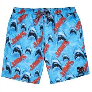 NEFF JAWS HOT TUB SHORTS OCEAN SMALL